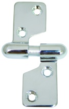 Seperating Hinge, Chrome Plated Brass, 102mm x 50mm
